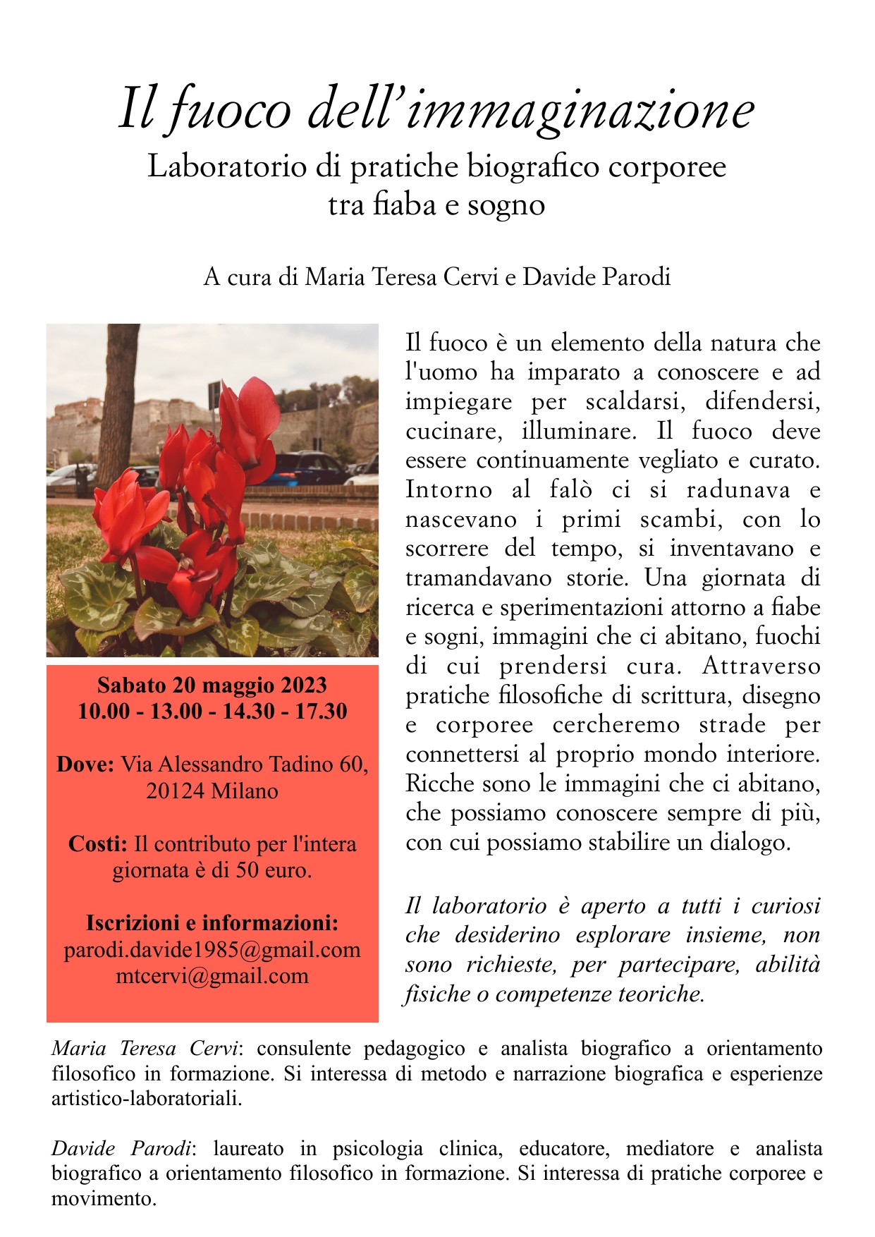 Locandina Il fuoco dell'immaginazione